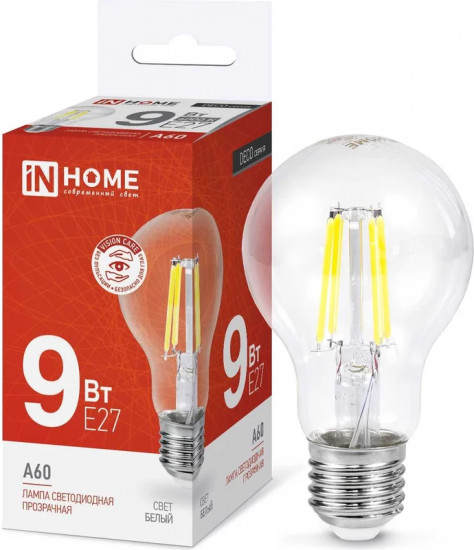 Лампа светодиодная LED-A60-deco