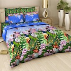 Комплект постельного белья «Павлины» (рис. 316/1, 2-спальный, поплин, 2 наволочки 70х70)