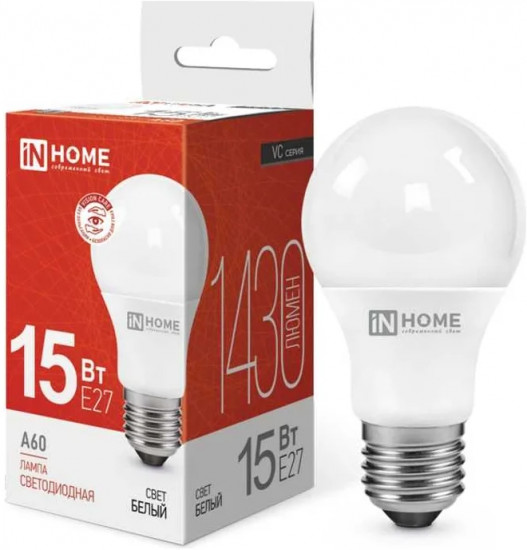 Лампа светодиодная LED-A60-VC