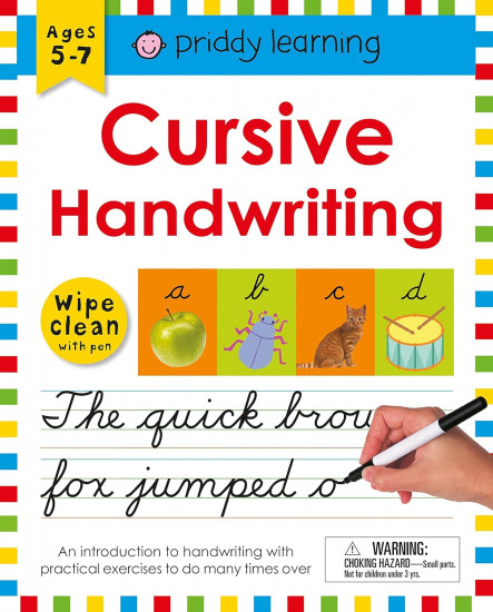 Wipe Clean Workbook. Cursive Handwriting