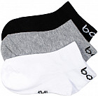 черный/серый меланж/белый