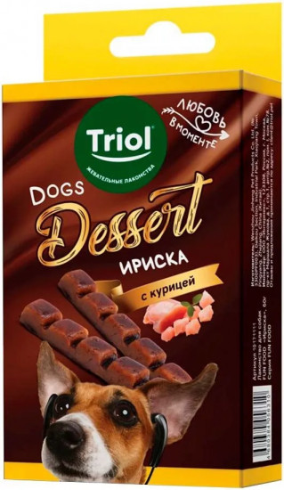 Лакомство для собак «Ириска с курицей»