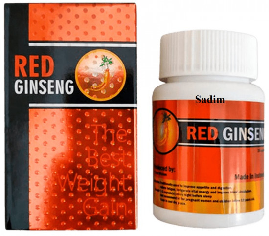 Капсулы для набора веса «Red Ginseng»
