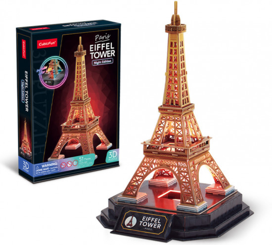 3D-пазл с LED-подсветкой «Eiffel Tower»