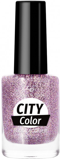 Лак для ногтей «City Color Glitter», оттенок 102
