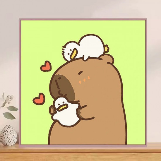 Мозаика алмазная «Dreamy capybara»