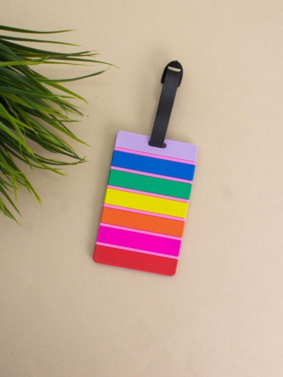 Бирка для багажа «Rainbow stripes»
