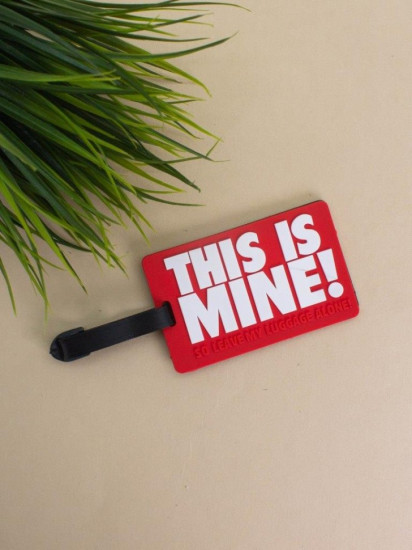 Бирка для багажа «This is mine!»