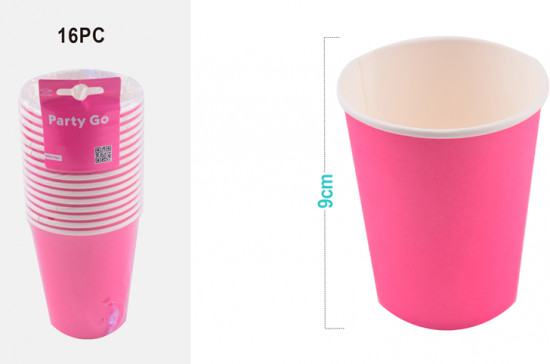 Набор бумажных стаканов «Party pink»