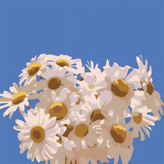 Картина по номерам «Field daisies»