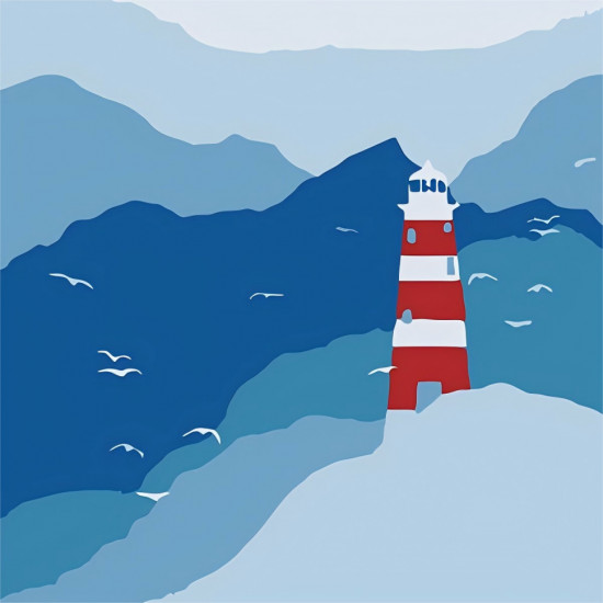 Картина по номерам «Lighthouse»