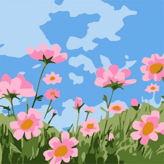 Картина по номерам «Poppies»