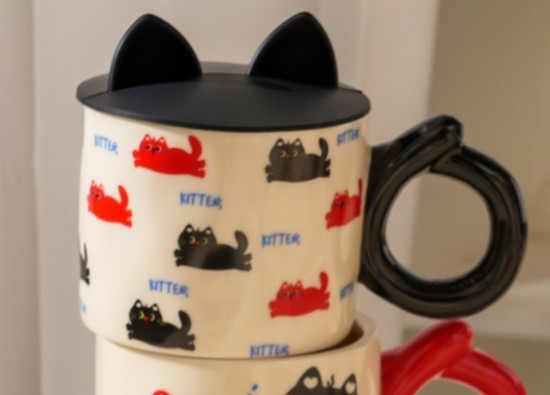 Кружка керамическая «Funny kitten»