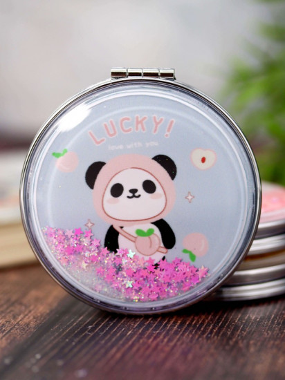 Зеркало-шейкер «Lucky panda peach»