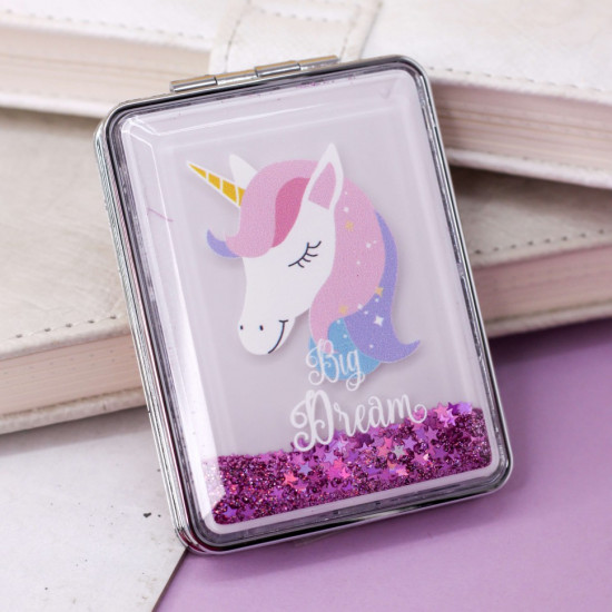 Зеркало-шейкер «Sparkles unicorn»