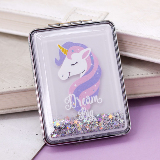 Зеркало-шейкер «Sparkles unicorn»