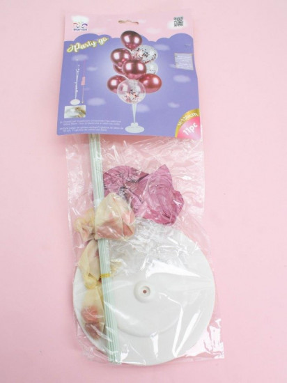 Набор воздушных шаров «Clear glitter balloons»