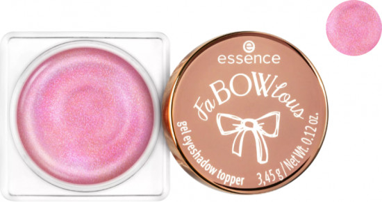 Тени-топпер для век «Gel Eyeshadow Topper», оттенок 01 Bow, So Dazzling!