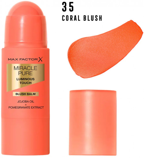 Румяна для лица в стике «Miracle Pure Blush Balm», оттенок 35 Coral Blush
