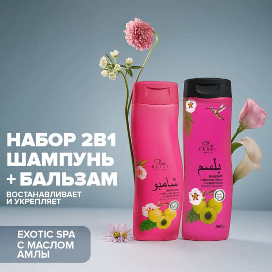Набор по уходу за волосами c маслом амлы