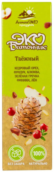 Эко-батончик «Таежный»