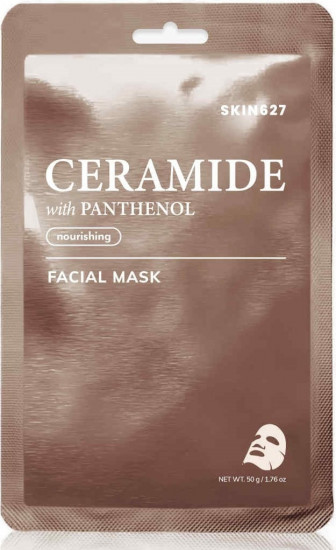 Маска для лица тканевая питательная «Керамид и пантенол. Ceramide with Panthenol Nourishing Facial Mask»