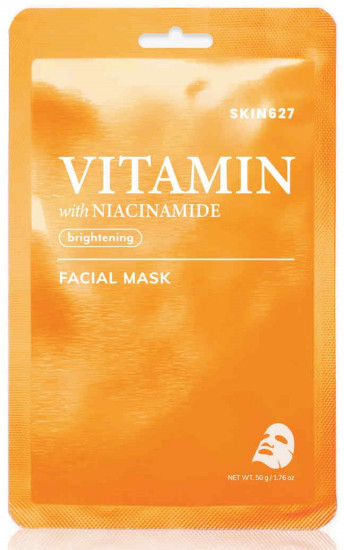 Маска для лица тканевая «Витамины и ниацинамид. Vitamin with Niacinamide Brightening Facial Mask»