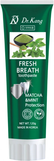Зубная паста для свежего дыхания с матча и мятой «Fresh Breathe»