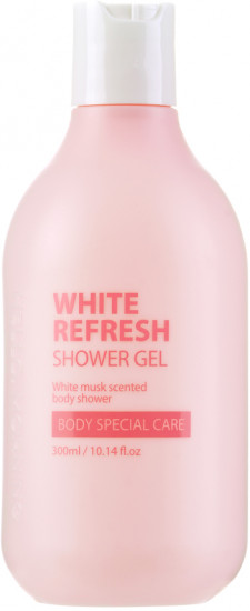 Гель для душа ароматом белого мускуса «White Refresh Shower Gel»