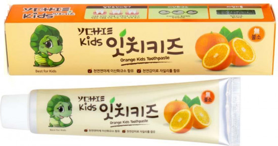 Детская зубная паста без фтора со вкусом банана «Banana Kids Toothpaste»