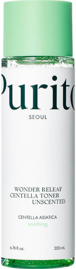 Тонер для лица с центеллой «Wonder Releaf Toner Unscented»
