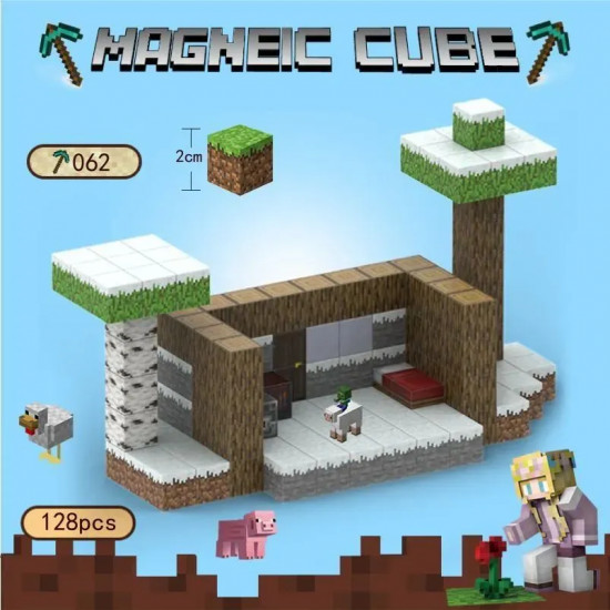 Конструктор магнитный «Magnetic Cube»