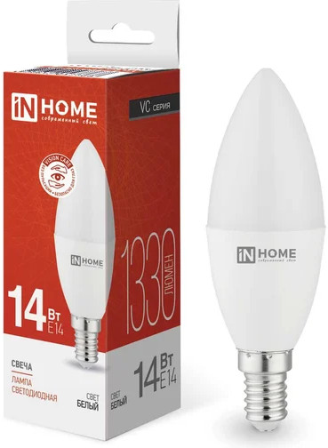 Лампа светодиодная LED-СВЕЧА-VC