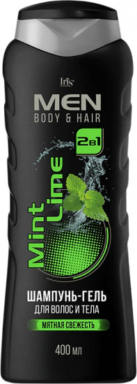Шампунь-гель для волос и тела с лаймом и мятой «Mint Lime. Мятная свежесть»