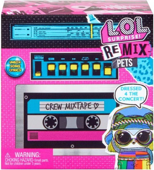 Набор-сюрприз «Surprise Remix Hairflip Pets»