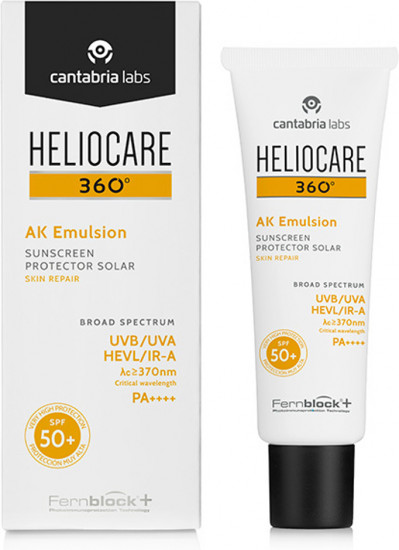 Солнцезащитная эмульсия для лица SPF50+ «Heloicare 360 AK Emulsion»