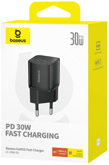Зарядное устройство Baseus Gan5S Fast Charging 30W