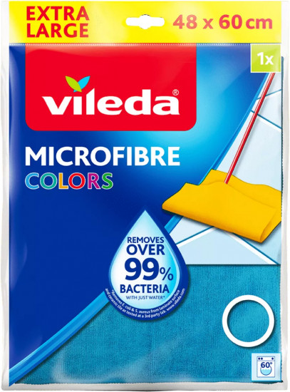 Тряпка для пола «Microfibre color»