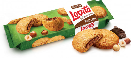 Печенье «Lovita Soft Cream hazelnut»