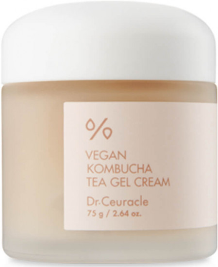 Крем для лица с комбучей увлажняющий веганский «Vegan Kombucha Tea Gel Cream»