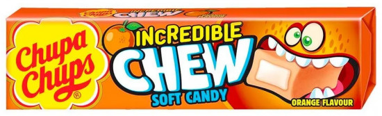 Конфеты жевательные со вкусом апельсина «Incredible Chew»