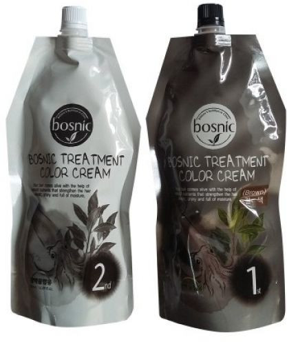 Краска для волос «Treatment color cream», оттенок коричневый