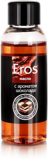 Масло массажное интимное с ароматом шоколада «Eros tasty»