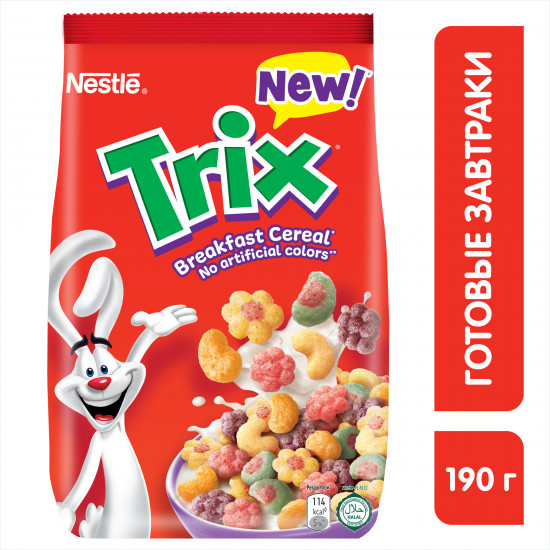 Завтрак готовый с витаминами и минеральными веществами «Trix»