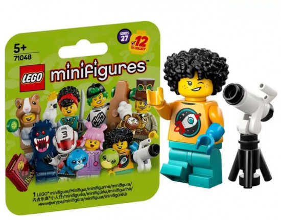 Конструктор Minifigures Series №27 «Мальчик-астроном»