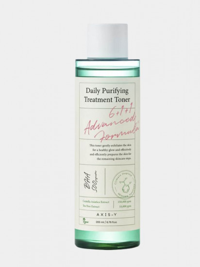 Тоник для проблемной кожи лица с центеллой и BHA-кислотой «Daily Purifying Treatment Toner»