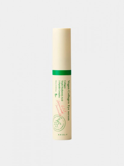 Сыворотка для век с массажным аппликатором пептидная «Vegan Collagen Eye Serum»