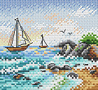 Набор для вышивания «На морской волне»