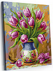 Картина по номерам «Букет тюльпанов»