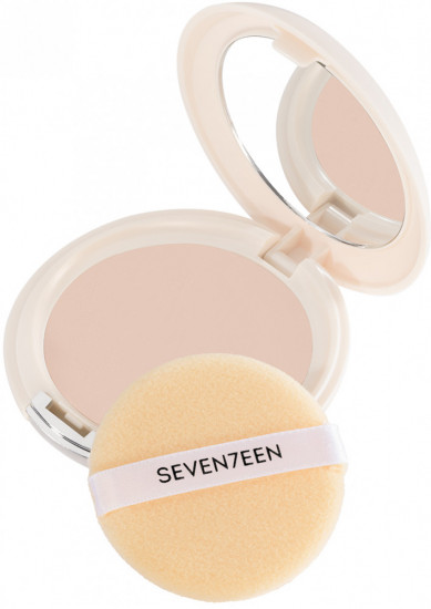 Компактная шелковая пудра «Natural Silky Compact Powder», оттенок 01 Полупрозрачный